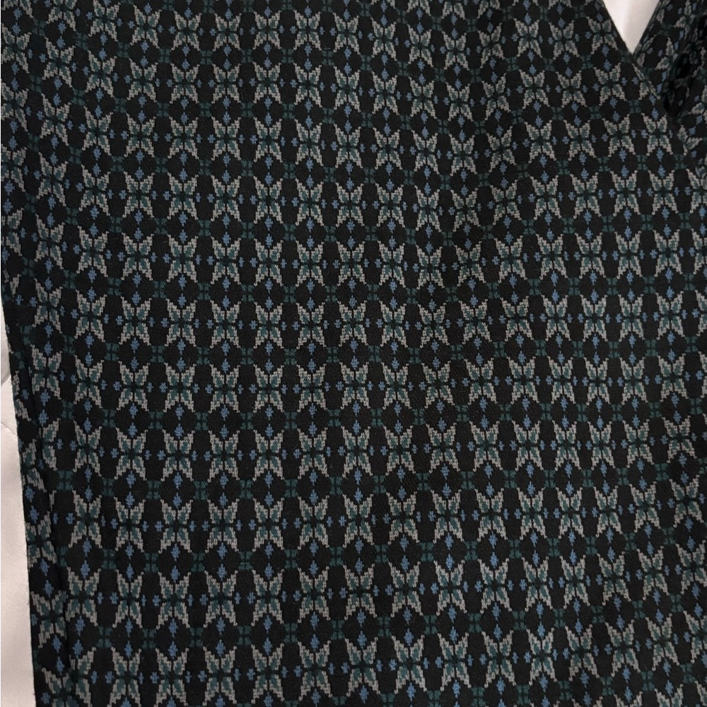 Women's Printed Ponte Bootleg Pant - Picture 6 of 10